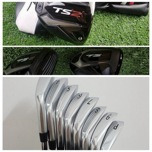 TS2 + 718 Golf Complete Set 11Pcs Irons R/SR/S/X Graphite Steel Shaft(CB,MB,TM6,AP1,AP2,AP3) R/SR/S/X