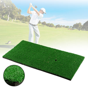 Indoor Golf Practice Mat Artificial Grass Rubber Tee Holder