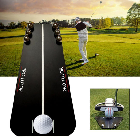 Golf Putting Mirror Training Alignment Portable Tools Indoor & Outdoor