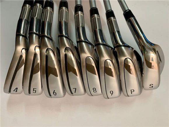 Brand New M6 Iron Set  4-S (8PCS) R/S/SR Flex Steel/Graphite Shaft With Head Cover