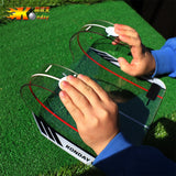 Golf Swing Straight Draw Fade Practice Mirror Golf Aiming Hitting Trainer