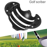 Golf Ball Triple Track 3 Line Marker Stencil ERC Template Alignment Marks Tool