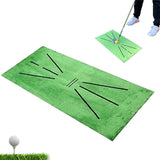 Golf Training Mat Swing Detection Hitting