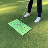 Golf Training Mat Swing Detection Hitting