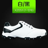 Men golf shoe waterproof breathable anti-skid super light comfortable leather