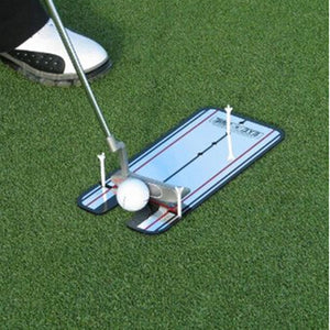 Portable Golf Putting Mirror Alignment Training Aid