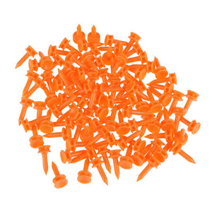 100pcs Portable Mini Golf Tees Plastic 25mm