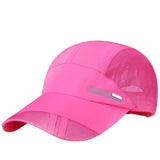 1PC Mesh Sun Hat Snapback Cap Cotton Adjustable for men women