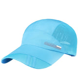 1PC Mesh Sun Hat Snapback Cap Cotton Adjustable for men women