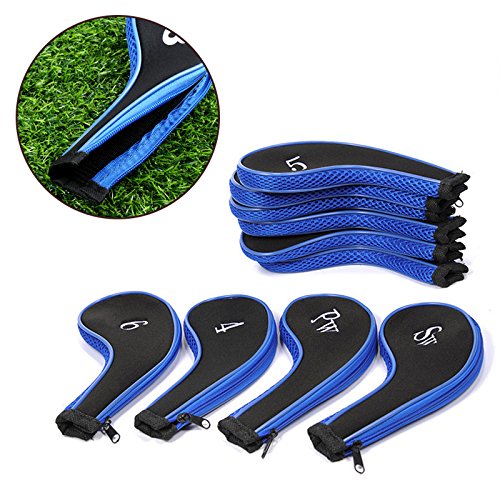 10 pcs/set Golf Club Iron Putter Head Cover