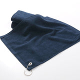 Golf Towel 1 pc 100% Cotton Size 32*40 cm mental hook soft gym towels