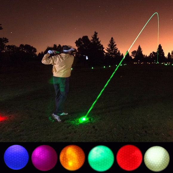 1 Piece LED Light Up Golf Balls Glow Flashing In the Dark Night