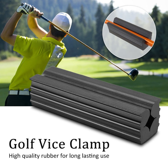 Black Rubber Golf Club Grip Vice Clamps