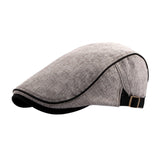 Beret Golf Cap Women Men Retro British Style Adjustable