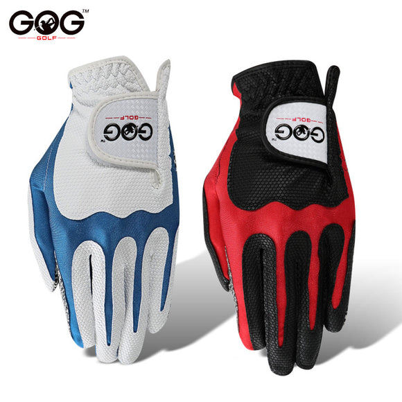 GOG golf gloves slip-resistant design breathable left hand red blue