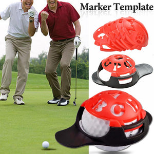 6 In 1 Golf Ball Line Marker Template