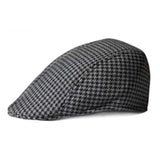 Houndstooth Pattern Outdoor Warm Keeping Golf Hat For Men & Women