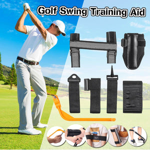 5 Pcs Set Golf Training Aids Set Posture, Elbow, Guide Wrist, Brace band Arm, Leg Bands