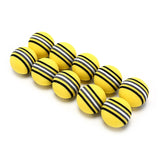 New 10pcs Golf Sponge Soft Rainbow Balls Swing Training Balls Golfer/Tennis