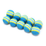 New 10pcs Golf Sponge Soft Rainbow Balls Swing Training Balls Golfer/Tennis