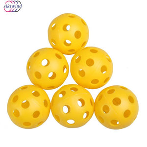 50Pcs/set Wholesale Plastic Golf Balls Wiffle Airflow