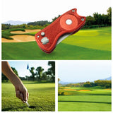 Stainless Steel Golf Divot Repair Tool Switchblade