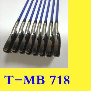 TMB 718 Forged Iron Set Black Steel Graphite shaft