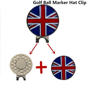 Magnetic Official Alloy Ball Mark Hat Clips