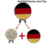 Magnetic Official Alloy Ball Mark Hat Clips