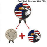 Magnetic Official Alloy Ball Mark Hat Clips