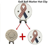 Magnetic Official Alloy Ball Mark Hat Clips