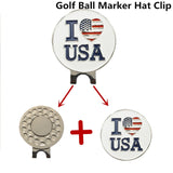 Magnetic Official Alloy Ball Mark Hat Clips